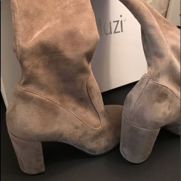 Nando Muzi Suede Boots - Picture 7 of 16